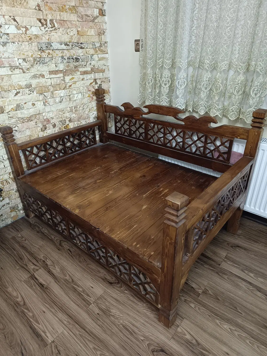تخت سنتی|تخت و سرویس خواب|شهریار, شهریار|دیوار
