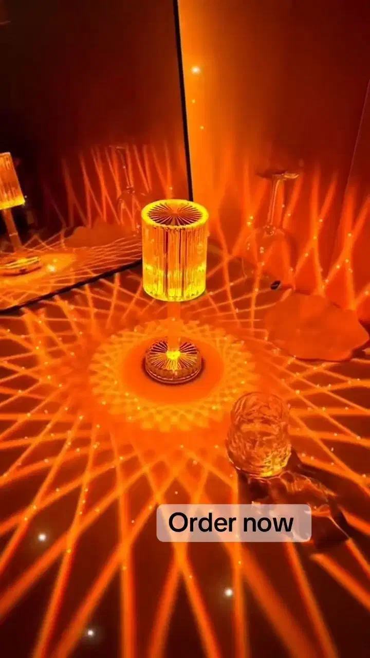 چراغ خواب کریستالی|چراغ خواب و آباژور|یزد, |دیوار