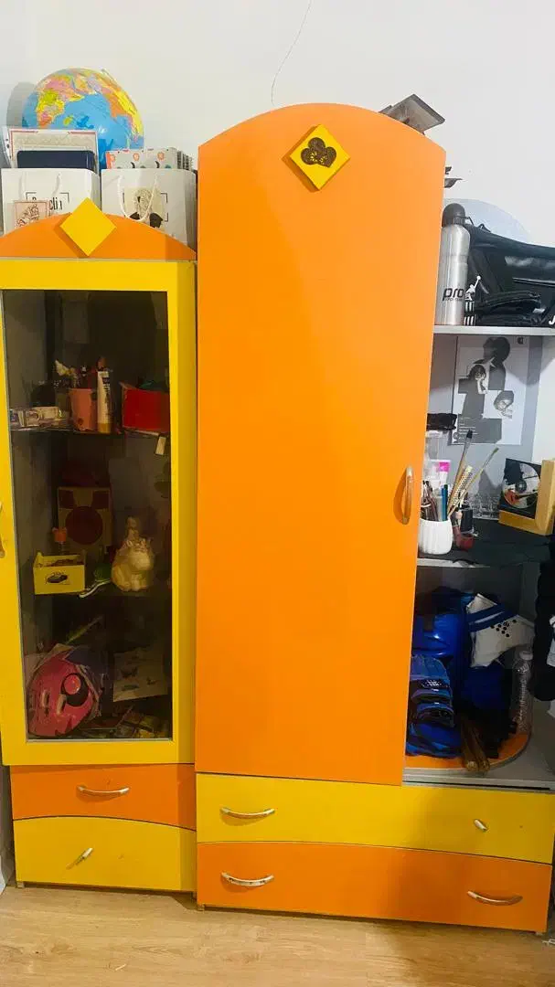 کمد بچه جنس ام دی اف|جاکفشی، کمد، دراور|اسفراین, |دیوار