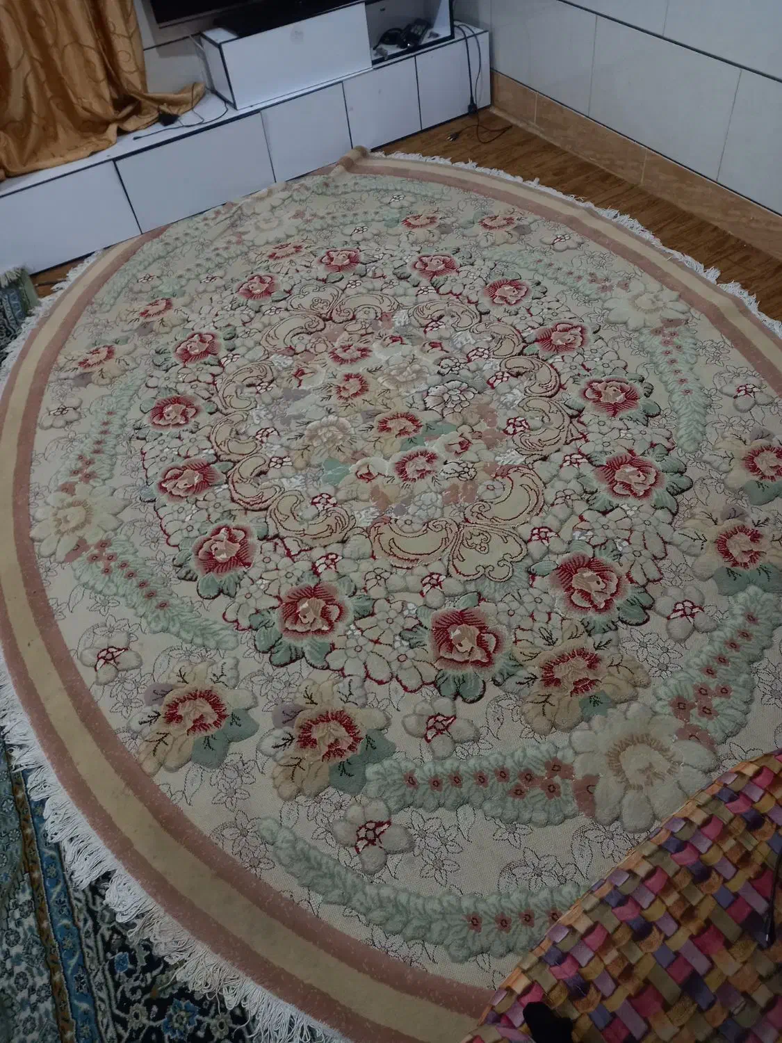 قالیچه نقش برجسته|فرش|امیدیه, |دیوار