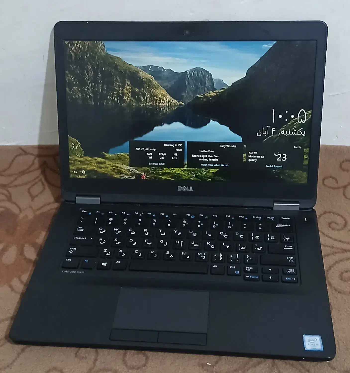 لپ تاپ دل latitude E5470|رایانه همراه|صفادشت, |دیوار