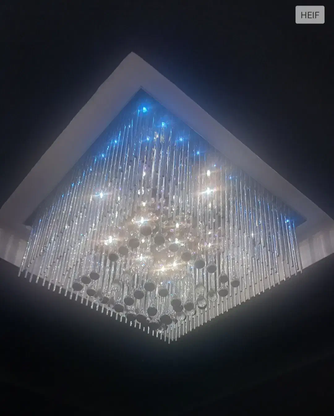 لوسترسقفی سایز60در60مربع|لوستر و چراغ آویز|رشت, استقامت ۲|دیوار