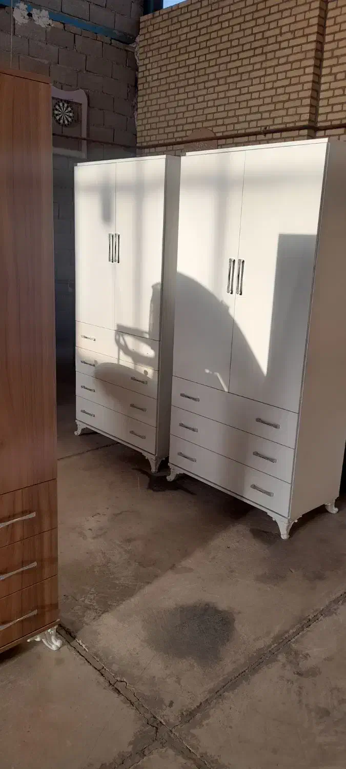 کمد رنگ بلوط 2درب|جاکفشی، کمد، دراور|الوند, |دیوار