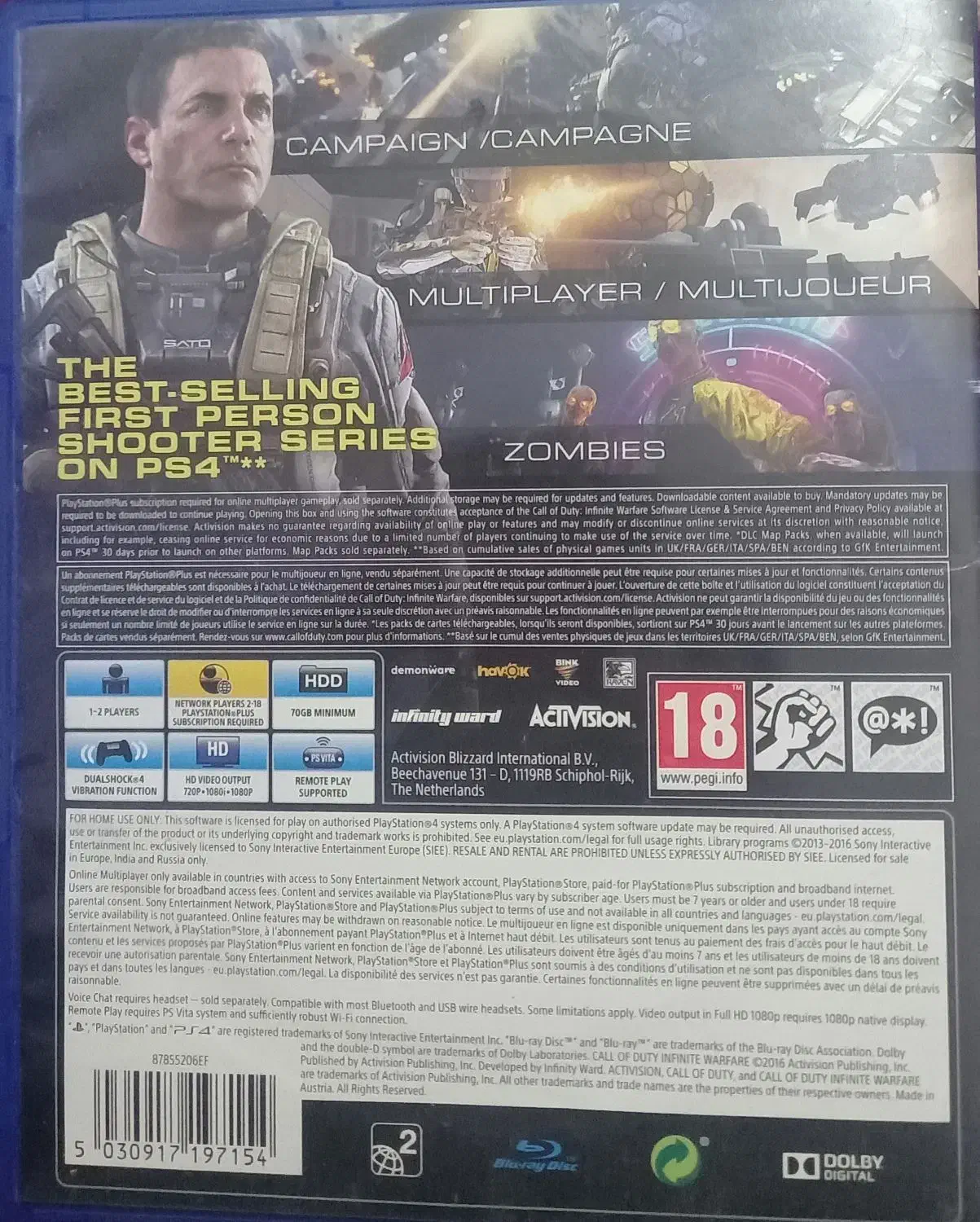 کالاف دیوتی وار فایر|کنسول، بازی ویدئویی و آنلاین|قائم‌شهر, |دیوار