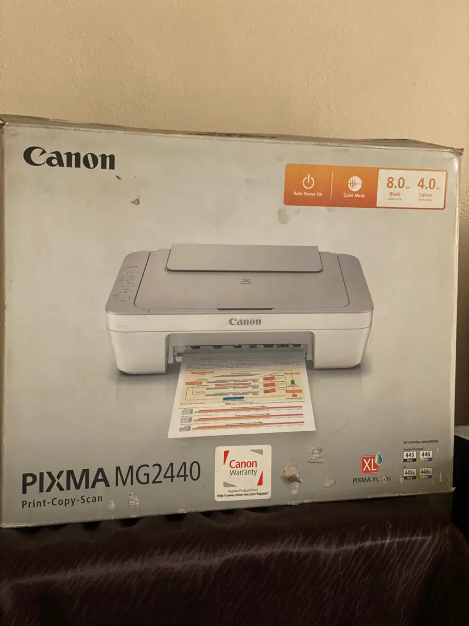پرینتر سه کاره کانن مدل PIXMA MG2440|پرینتر، اسکنر، کپی، فکس|تهران, ملکآباد|دیوار