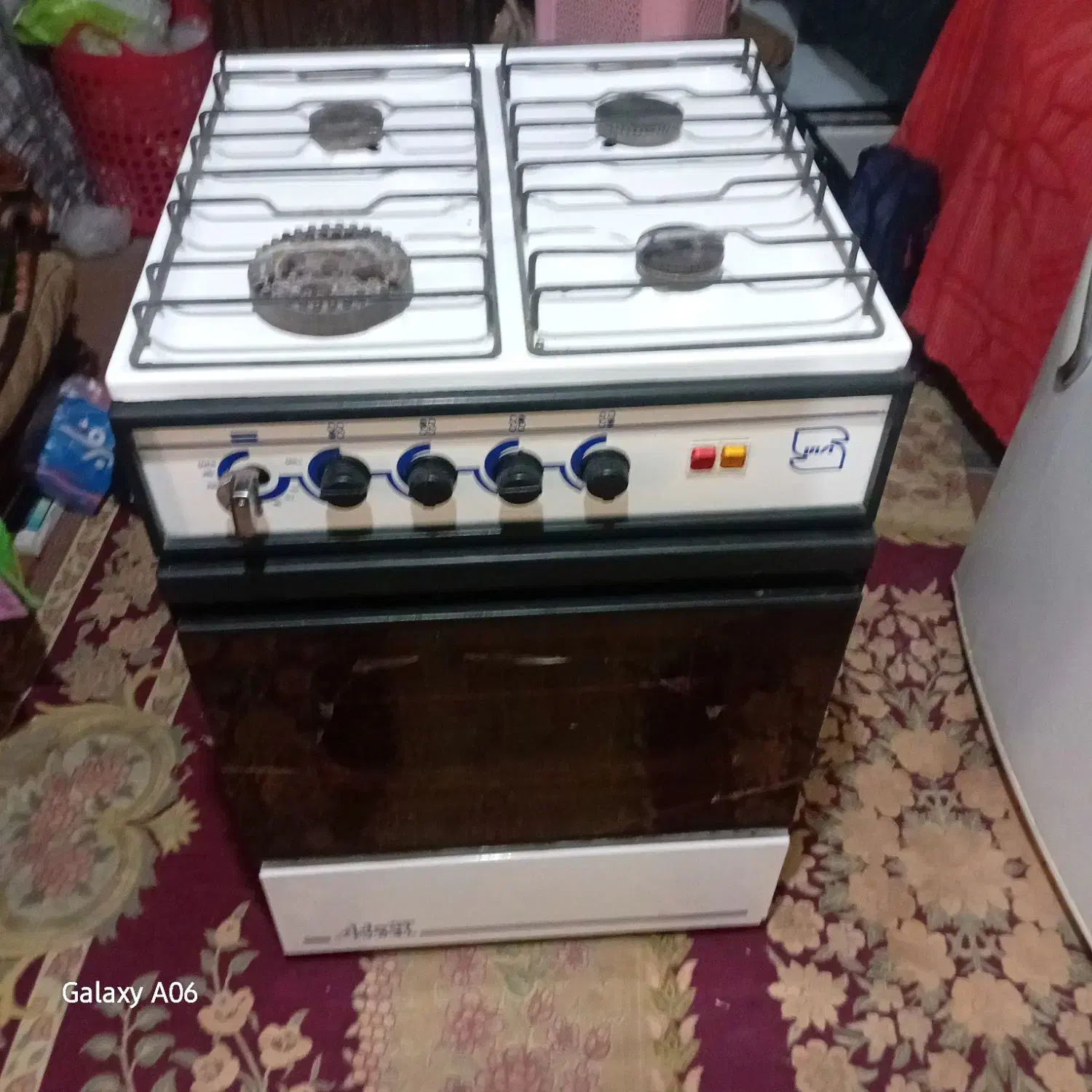 فر گاز ۴ شعله|اجاق گاز و لوازم برقی پخت‌وپز|ابریشم, |دیوار