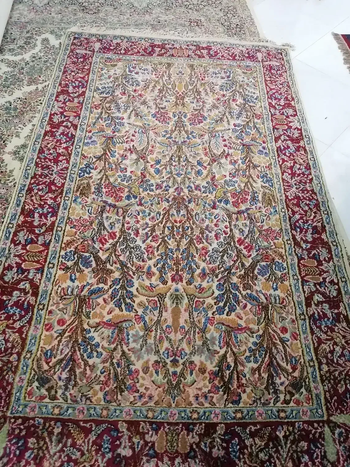 قالی دستبافت کرمانی|فرش|کرمان, |دیوار