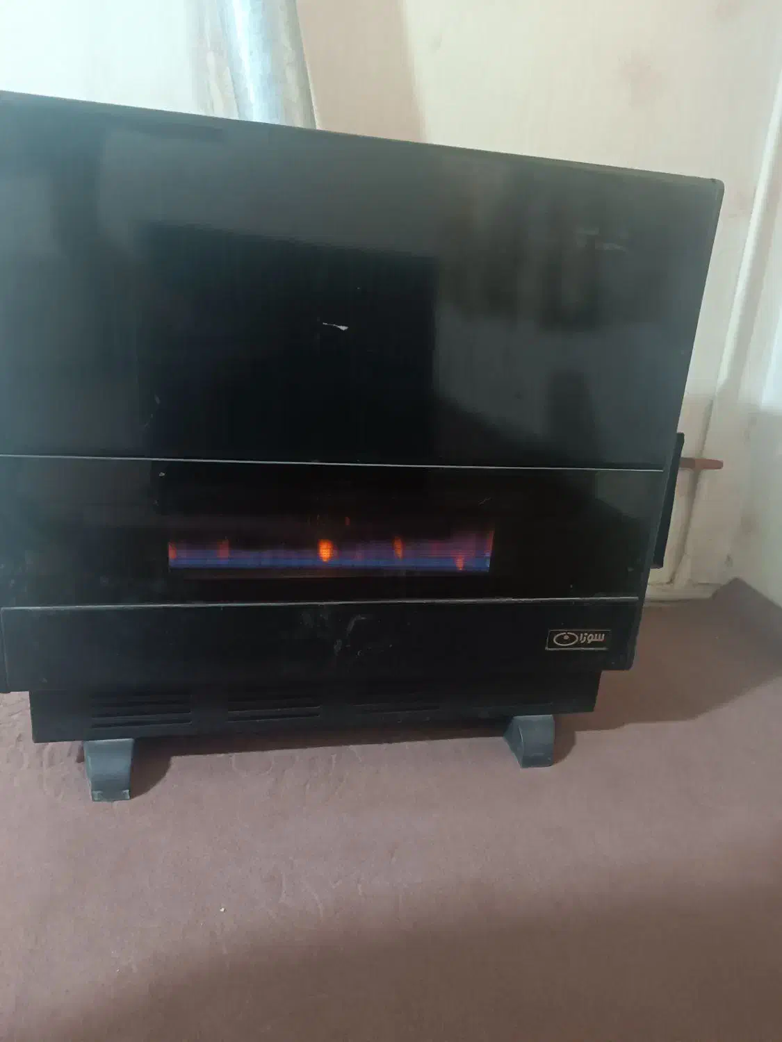 بخاری سوزان|بخاری، هیتر، شومینه|ری, دیلمان|دیوار