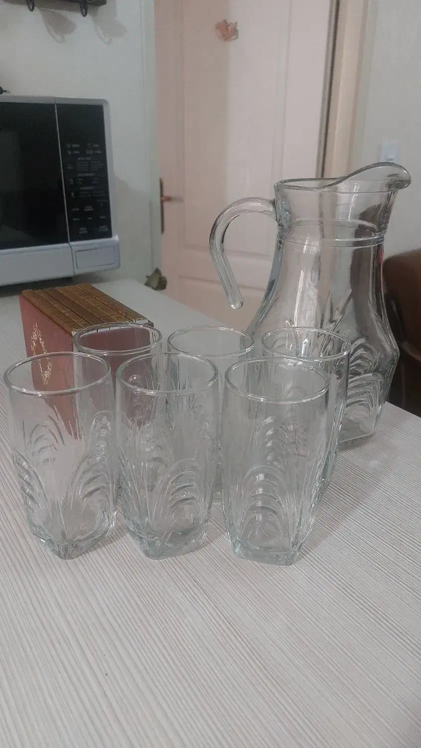 پارچ و لیوان|ظروف سرو و پذیرایی|اسلامشهر, شهرک سعیدیه|دیوار