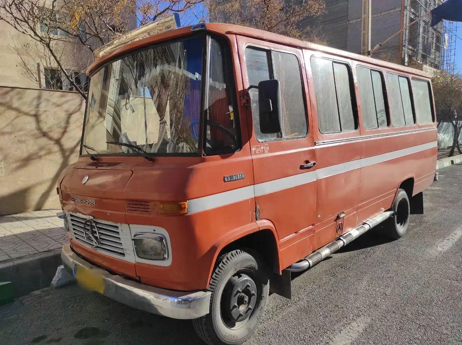 مینی بوس بنز ۶۹ سقف بلند|خودرو سنگین|مشهد, جاهد شهر|دیوار