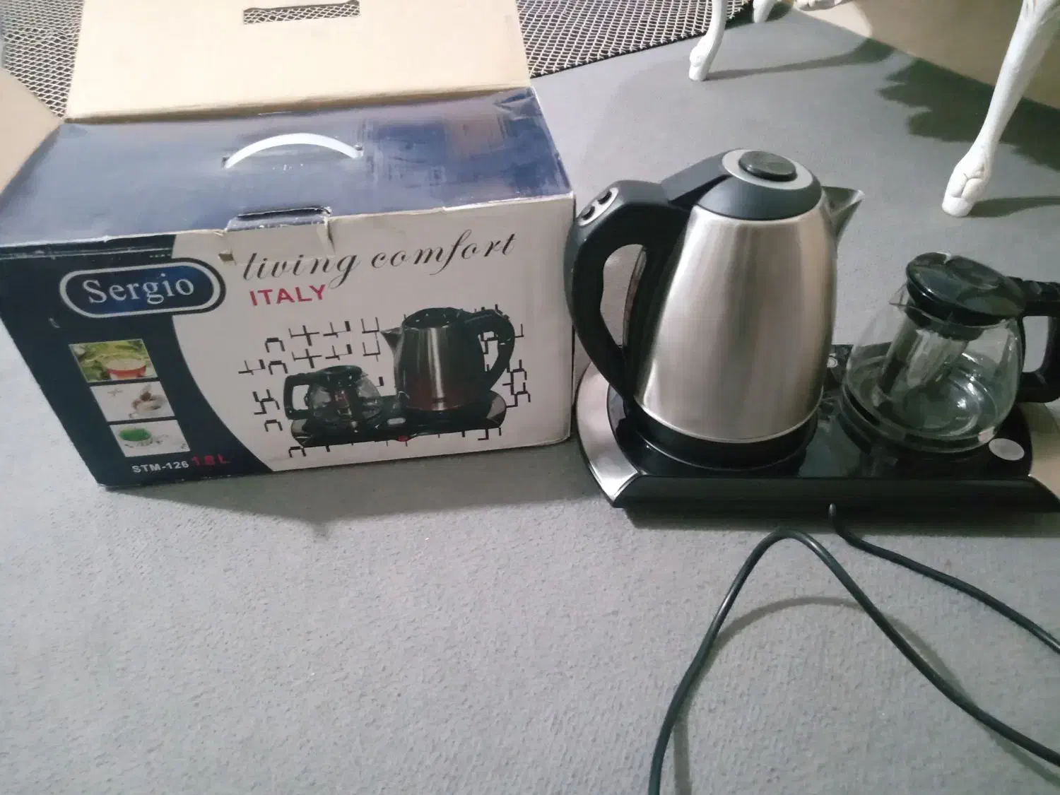 چایی ساز سرجو مدل ایتالیا فقط2500|سماور، چایساز، قهوهساز|شیراز, حجت آباد|دیوار