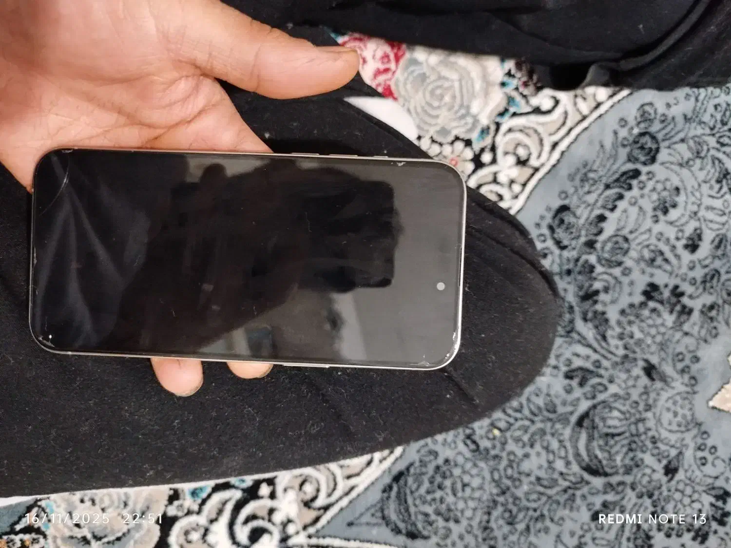 گوشی ایفون پورت سری جدید 15پرومکس|موبایل|دلیجان, |دیوار