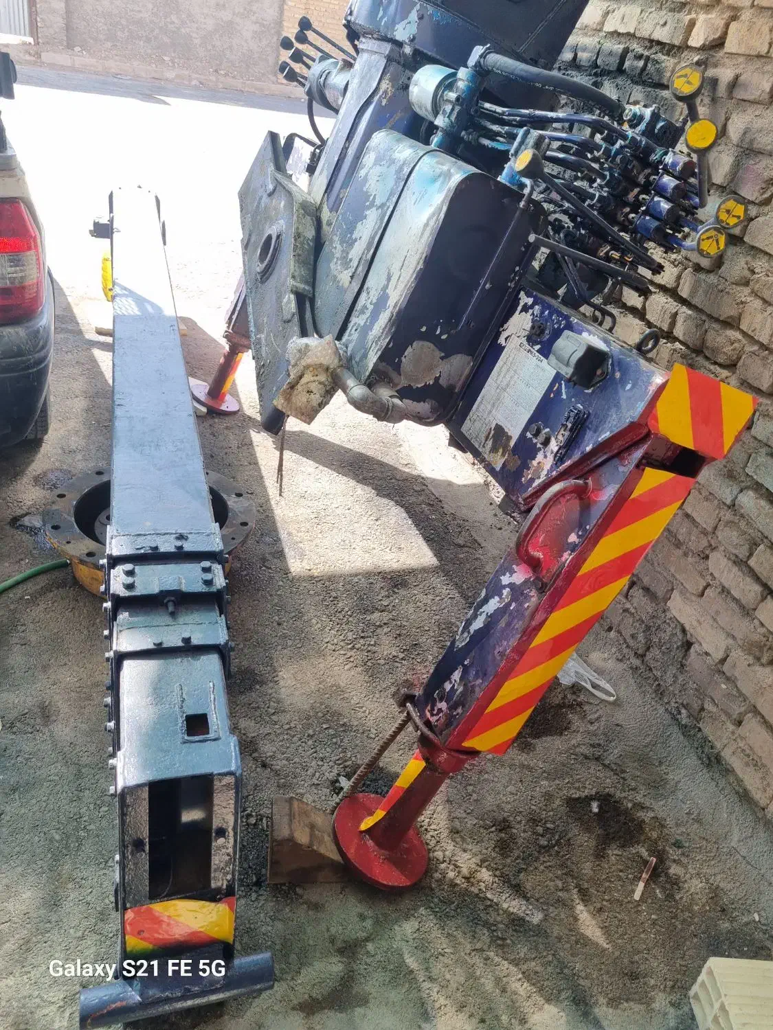 فروش چرثقیل۳تن مدل ۳۷۰ تادانو درجه یک در مببد|خودرو سنگین|میبد, |دیوار