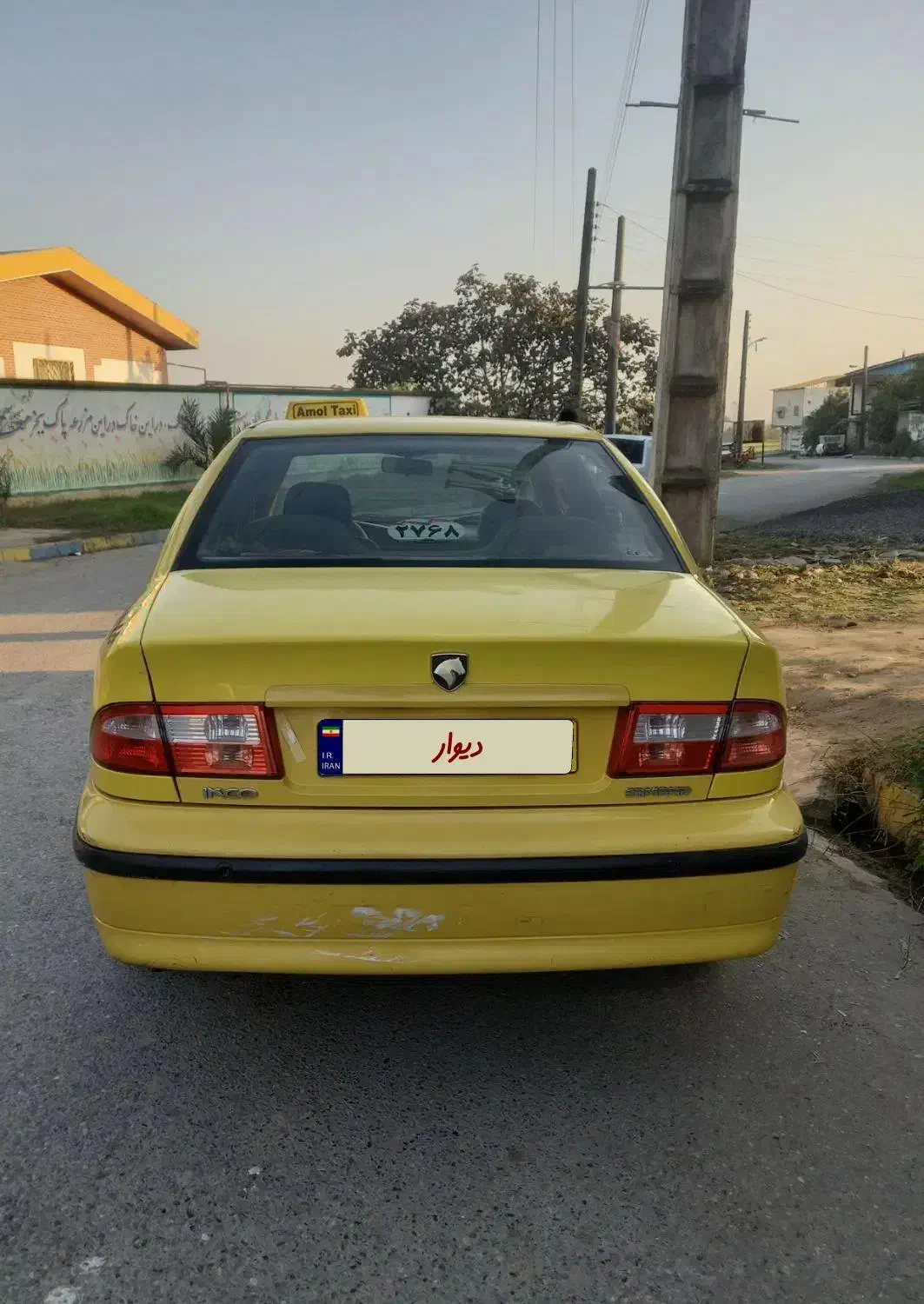 تاکسی ef7 گردشی آمل قیمت توافقی|خودرو سواری و وانت|دابودشت, |دیوار