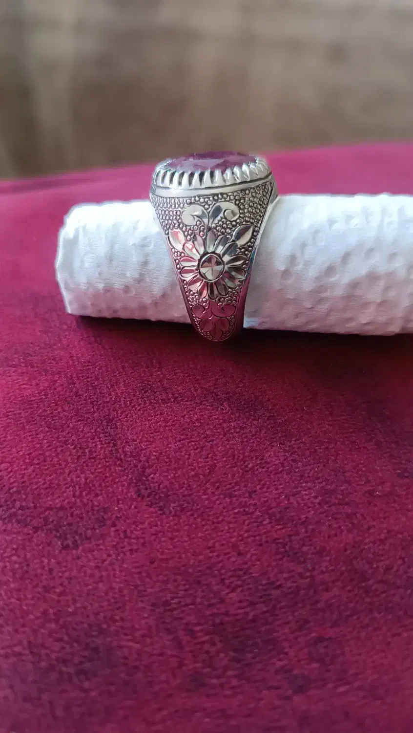 انگشتر یاقوت برمه|جواهرات|کرمانشاه, |دیوار