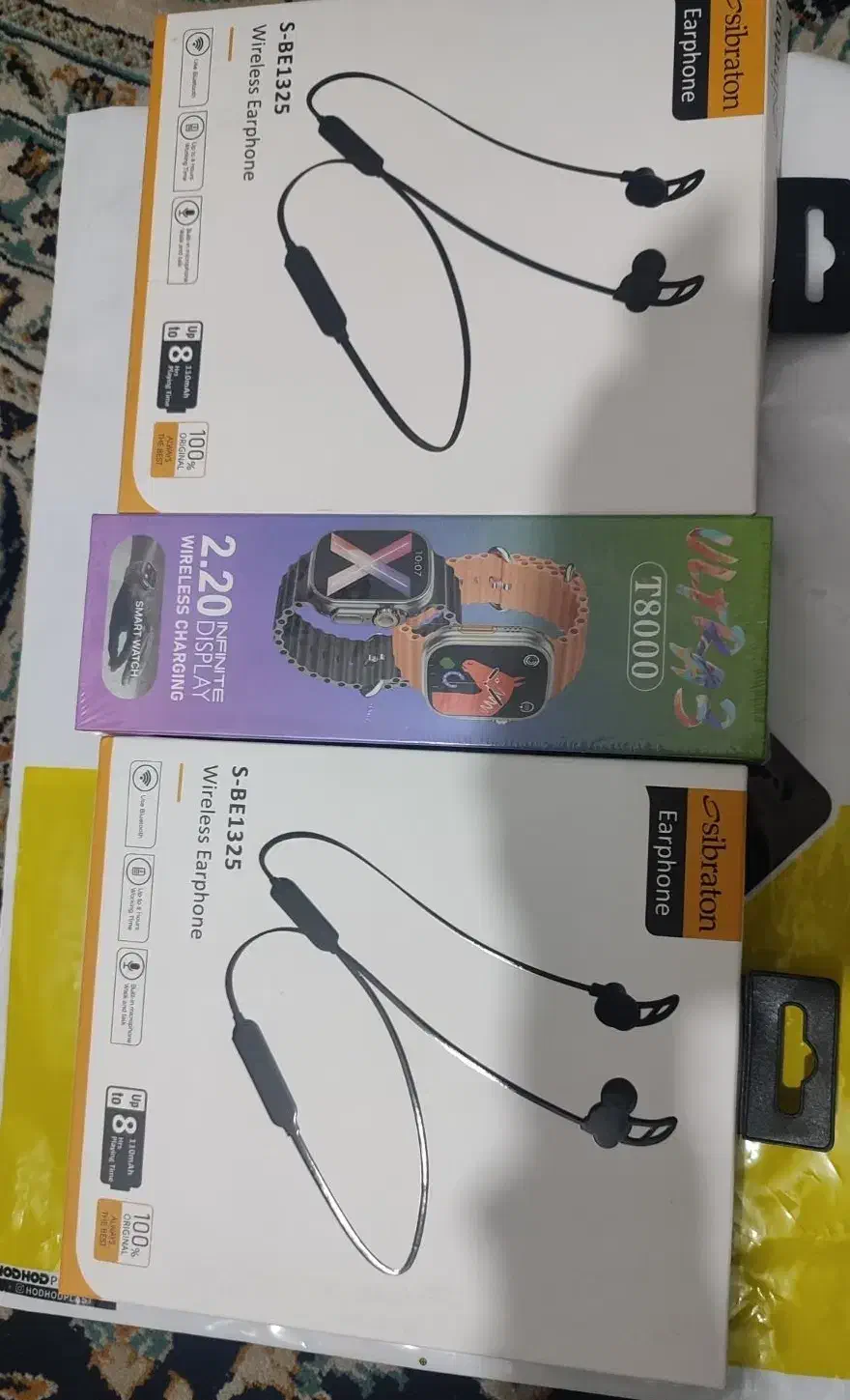 هدفون بلوتوث و ساعت هوشمند(آکبند)|لوازم جانبی موبایل و تبلت|دامغان, |دیوار