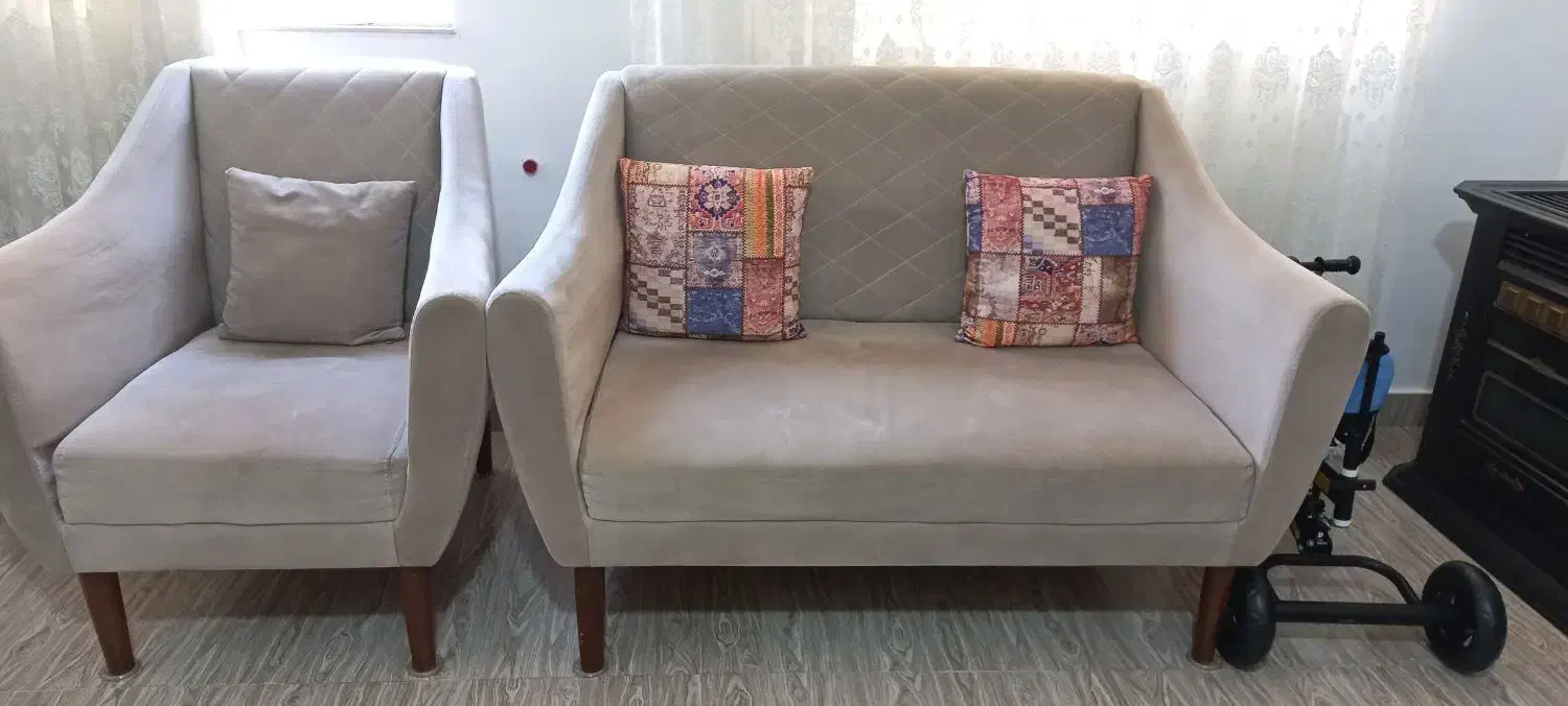 مبل ۷ نفره|مبلمان خانگی و میز عسلی|رشت, دیلمان|دیوار