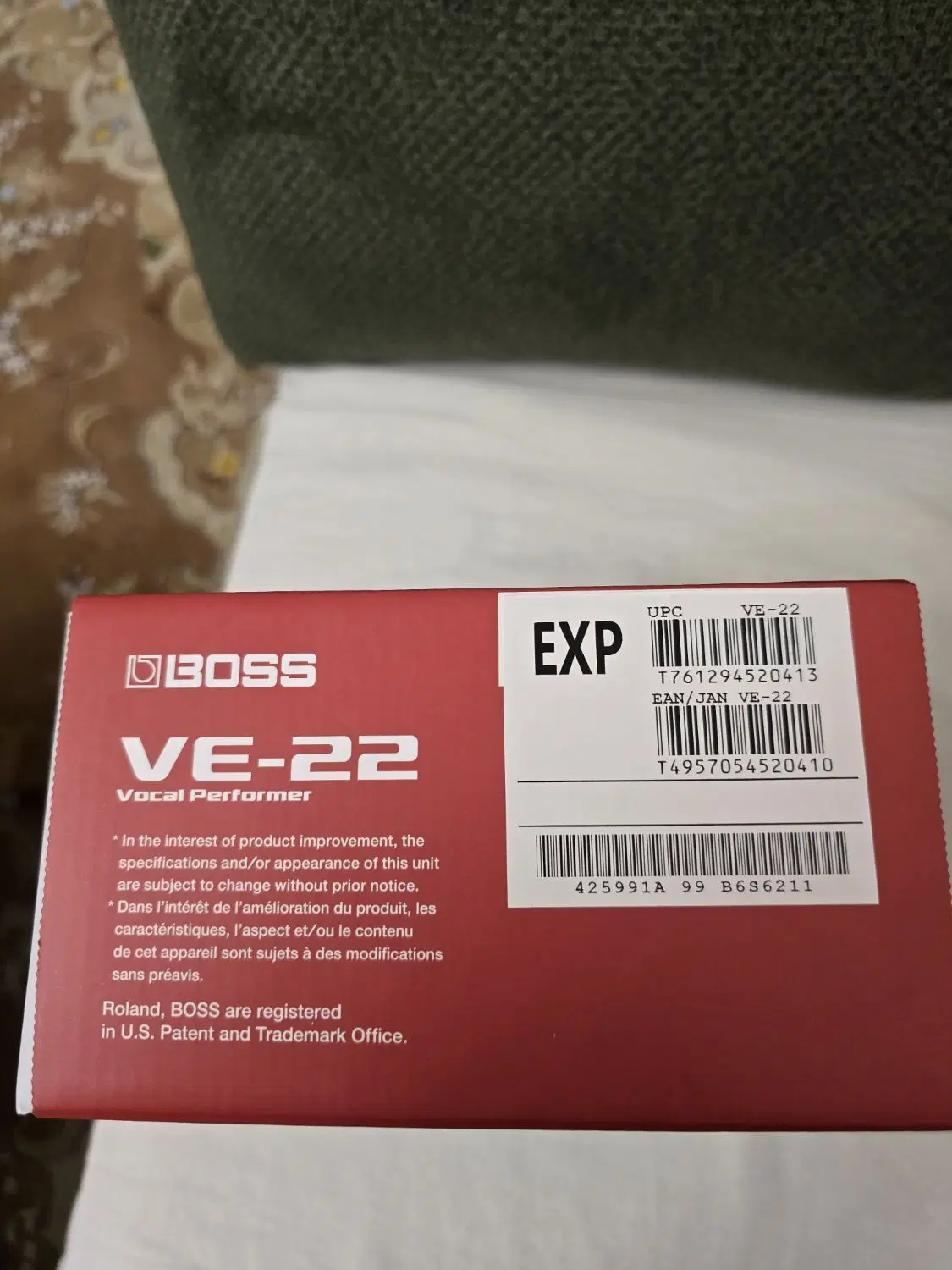 VOCAL PERFORMER BOSS VE-22|صوتی و تصویری|فردیس, فردیس|دیوار