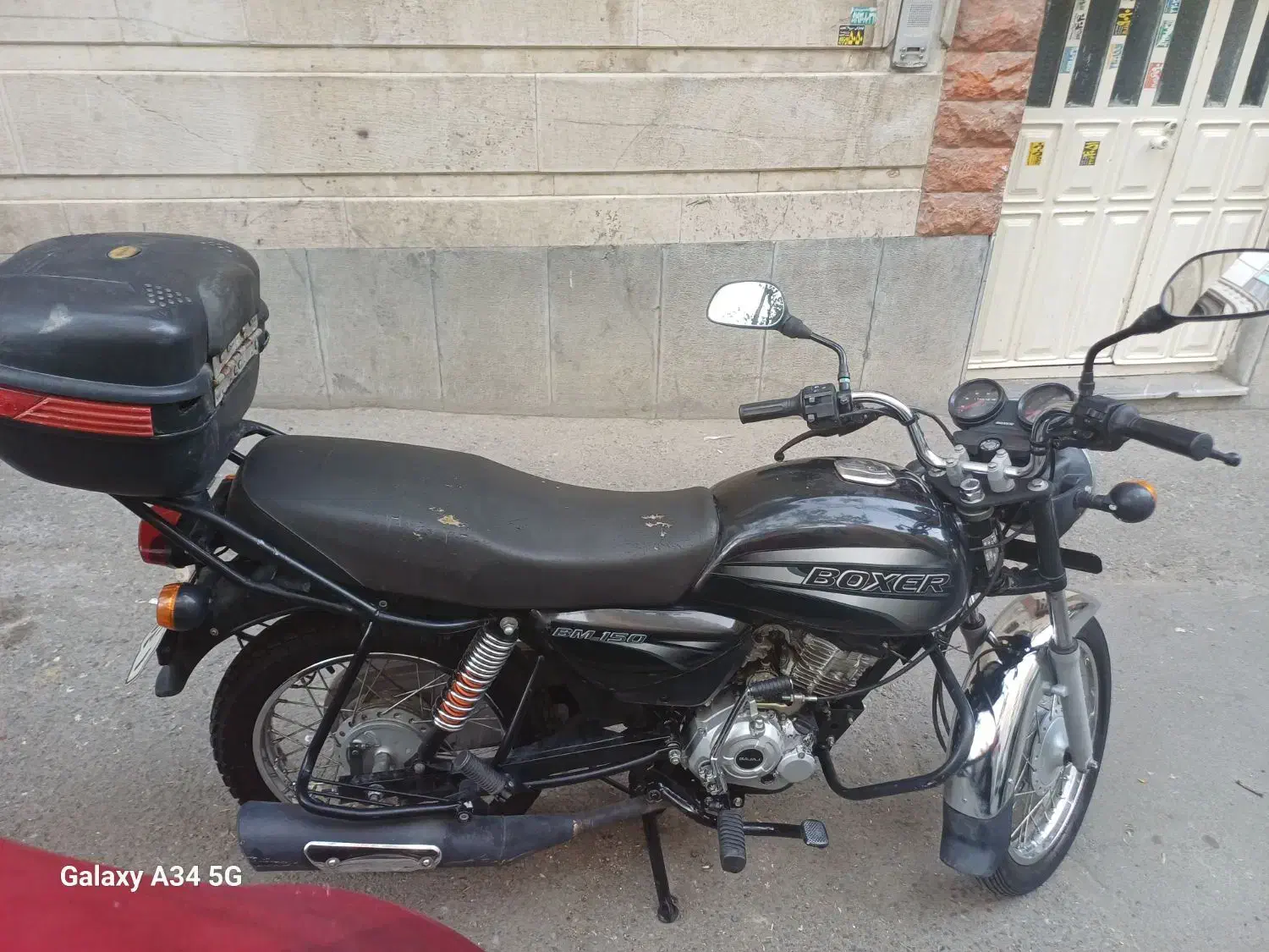 موتور باکسر Bajaj اصلی- 150cc|موتورسیکلت|تهران, آسمان|دیوار