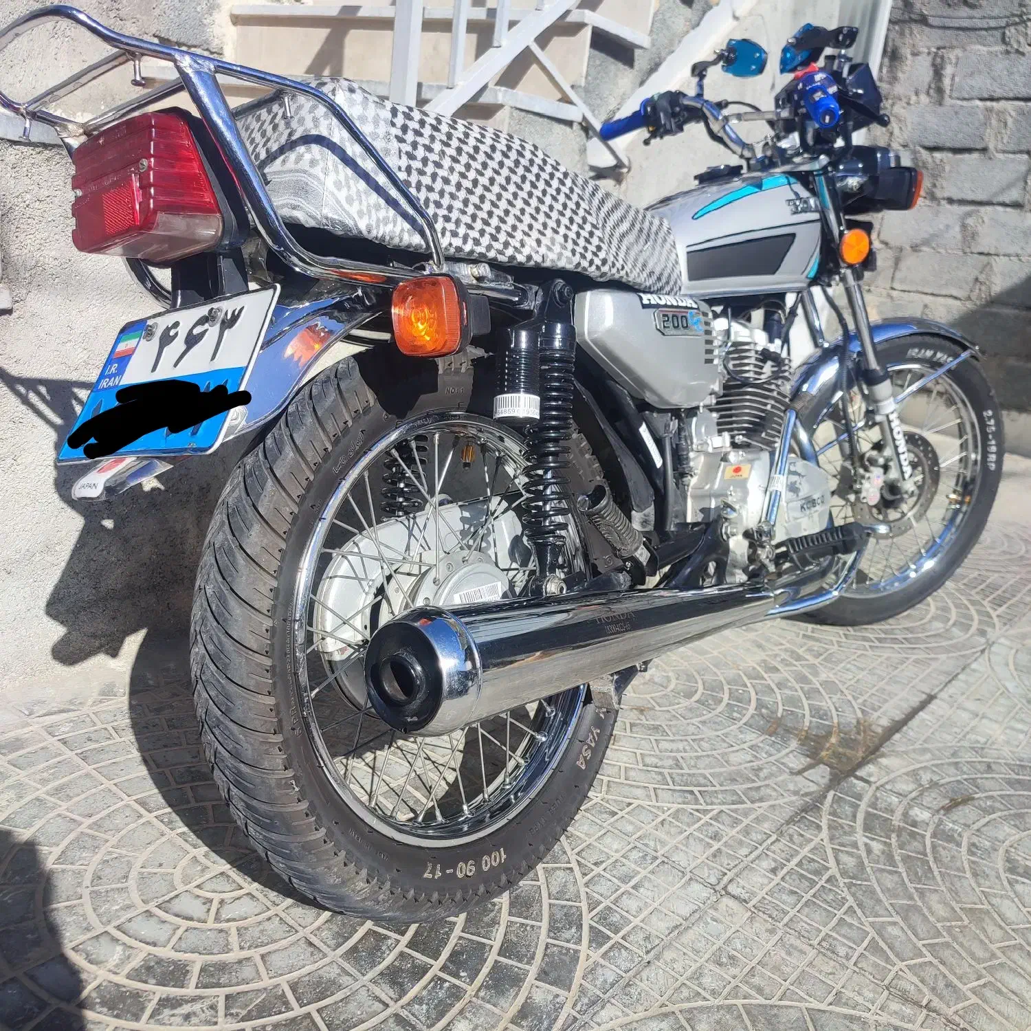 موتور ۱۵۰ استارتی دیسکی فابریک در حدخشک|موتورسیکلت|کرمانشاه, |دیوار