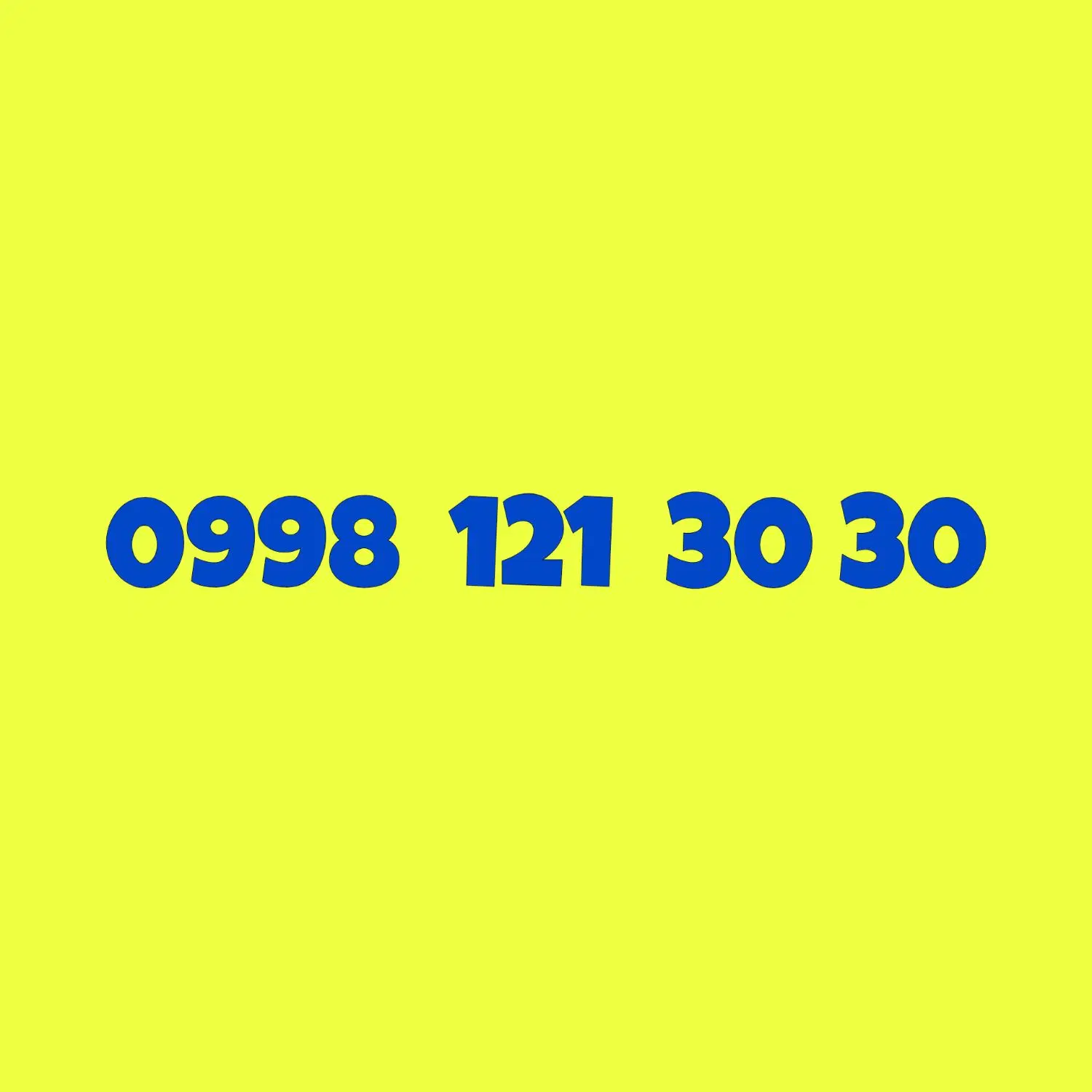 0998-121-3030|سیم‌کارت|تهران, امانیه|دیوار