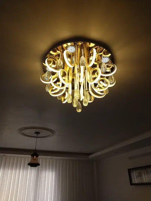 لوستر|لوستر و چراغ آویز|بیرجند, |دیوار