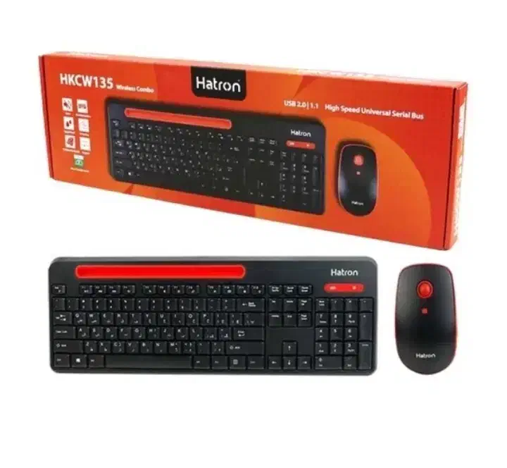 کیبورد و موس وایرلس هترون HKCW135|قطعات و لوازم جانبی رایانه|یزد, |دیوار