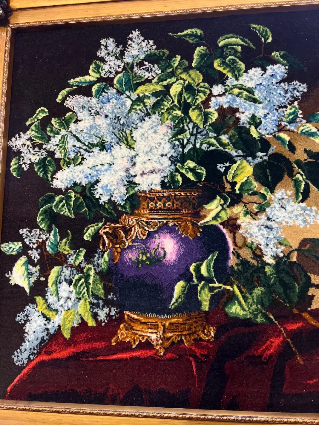 قاب فرش دستبافت|تابلو فرش|قم, سعادتی|دیوار