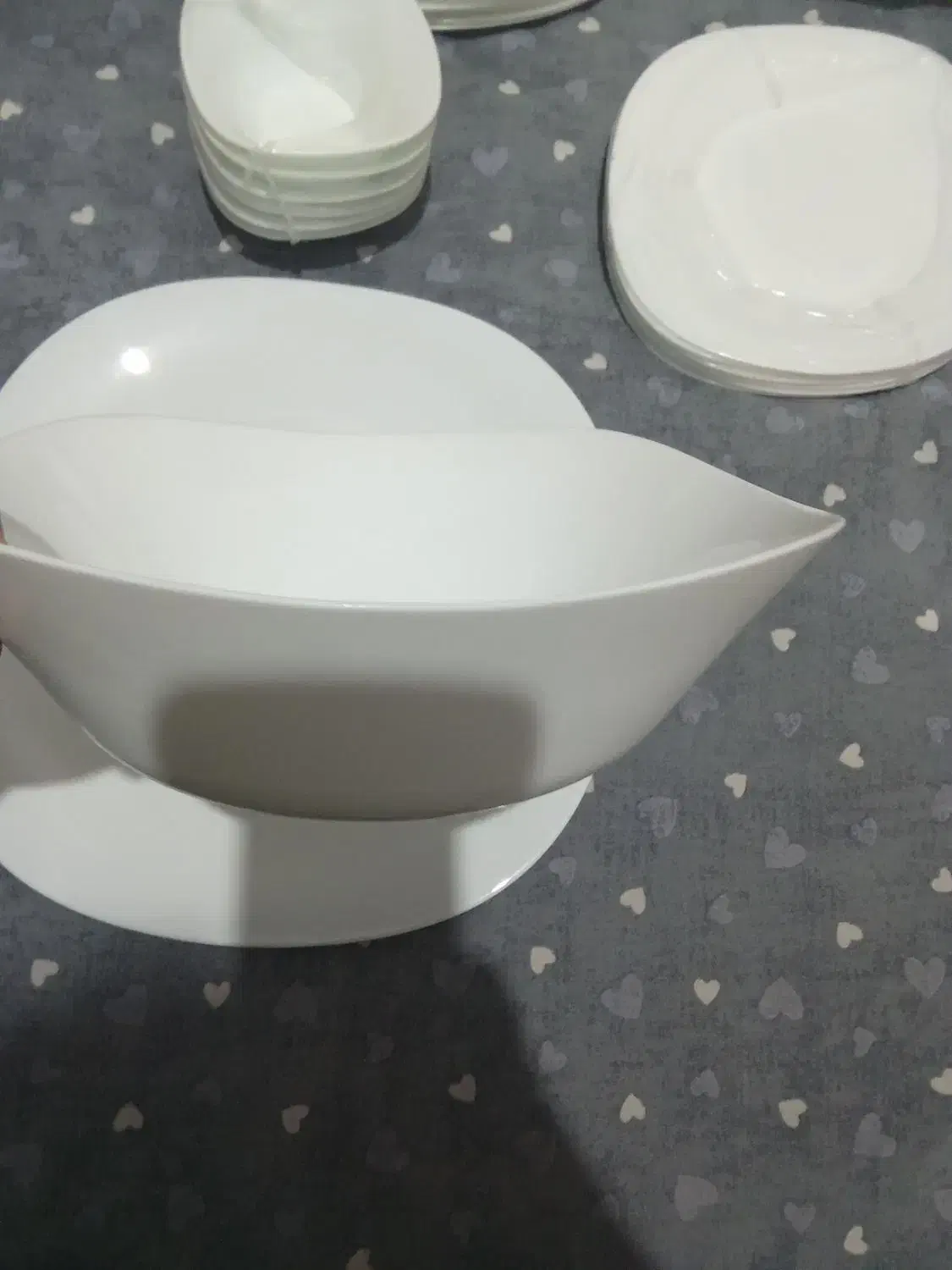 سرویس ۲۶ پارچه ارکوپال سفید|ظروف سرو و پذیرایی|پاکدشت, پاکدشت (مامازند)|دیوار