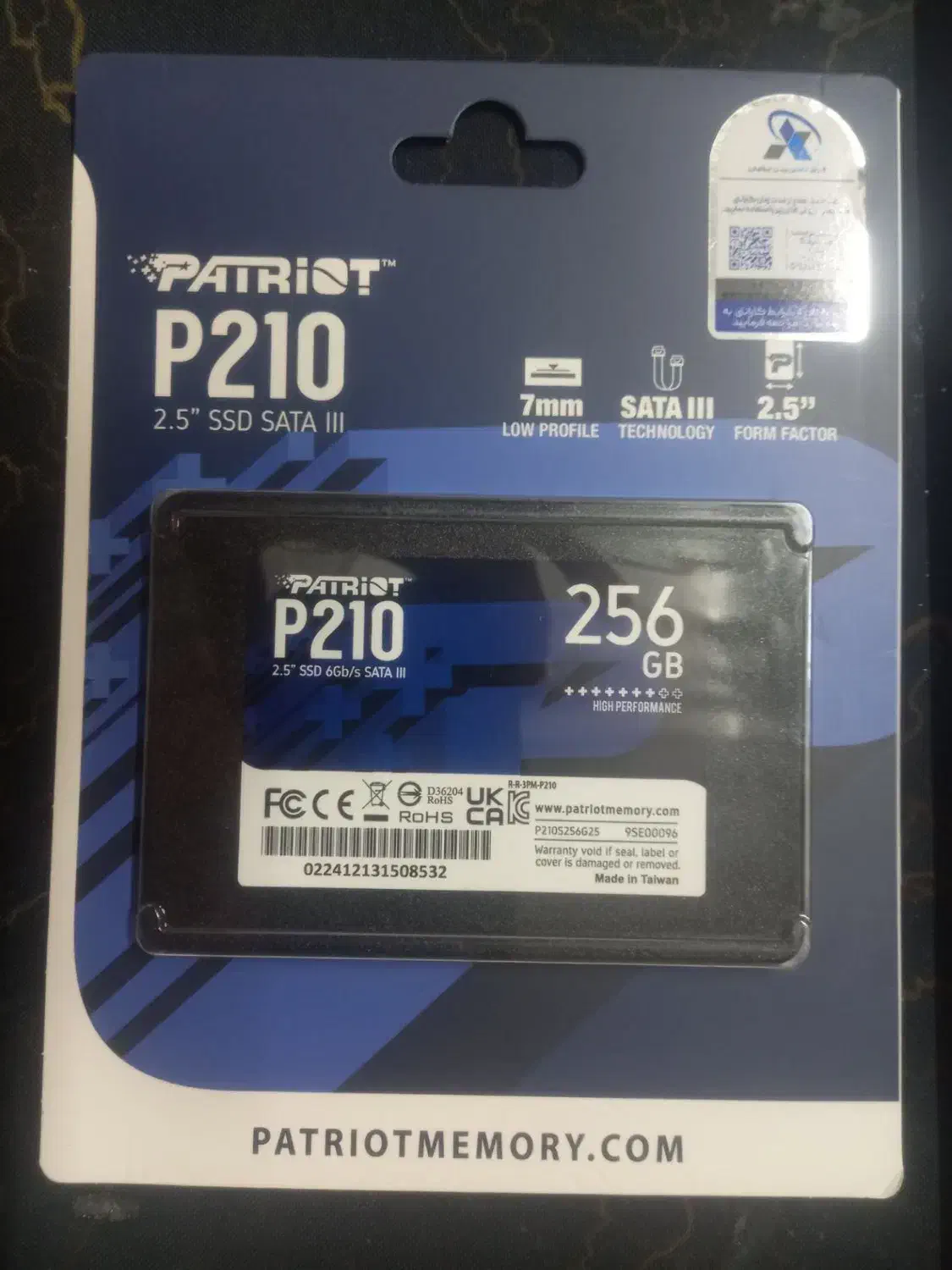 ssd 256gb patriot|قطعات و لوازم جانبی رایانه|مشهد, کوی المهدی|دیوار