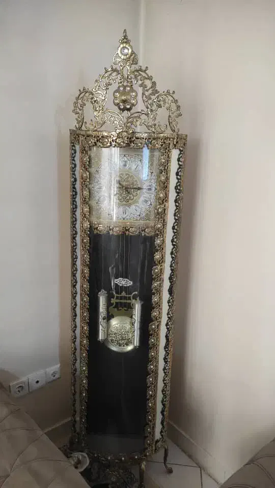 ساعت ایستاده تمام برنز|صنایع دستی و سایر لوازم تزئینی|فردیس, شهرک راه آهن|دیوار