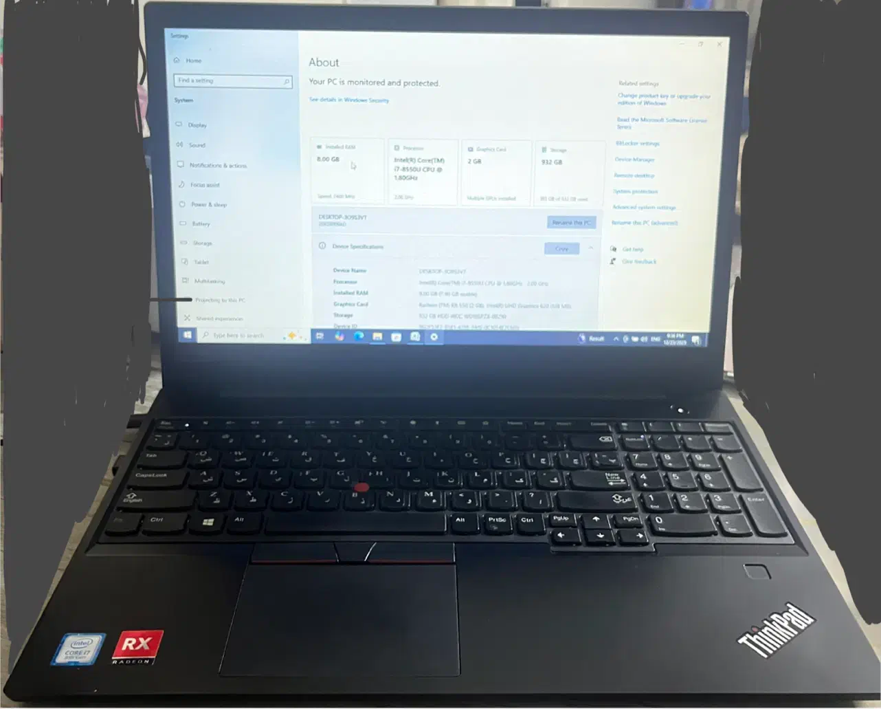 لنوو E580 Core i7|رایانه همراه|ری, دولتآباد|دیوار