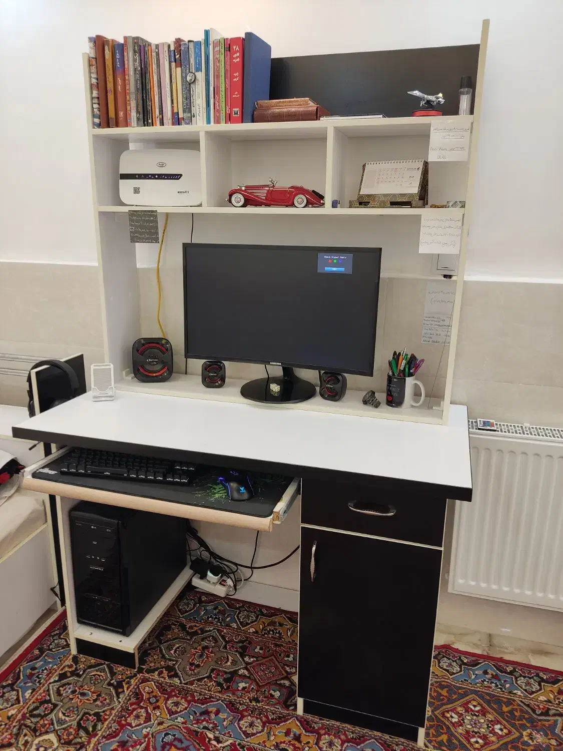 ست میزکامپیوتر و تخت و تشک|میز تحریر و کامپیوتر|تبریز, |دیوار