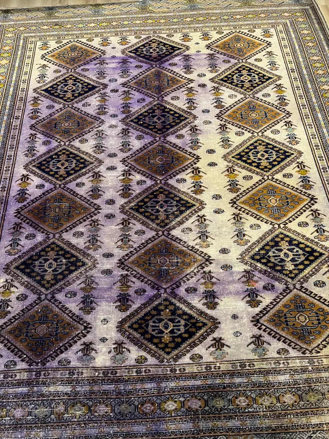 فرش دشتبافت وینتیج ۵متر|فرش|تهران, پونک|دیوار