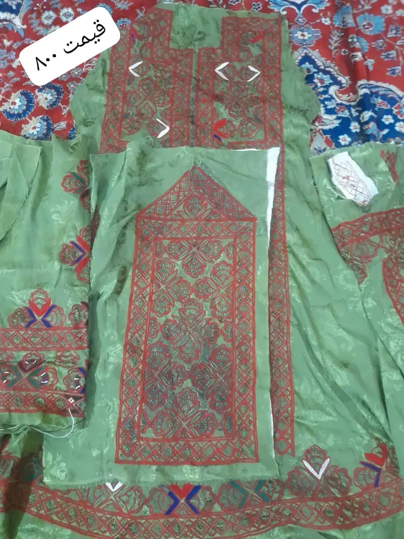 دوز یک پارچه دوخت زنجیره دوزی زیواستین تارکش|لباس|زاهدان, |دیوار