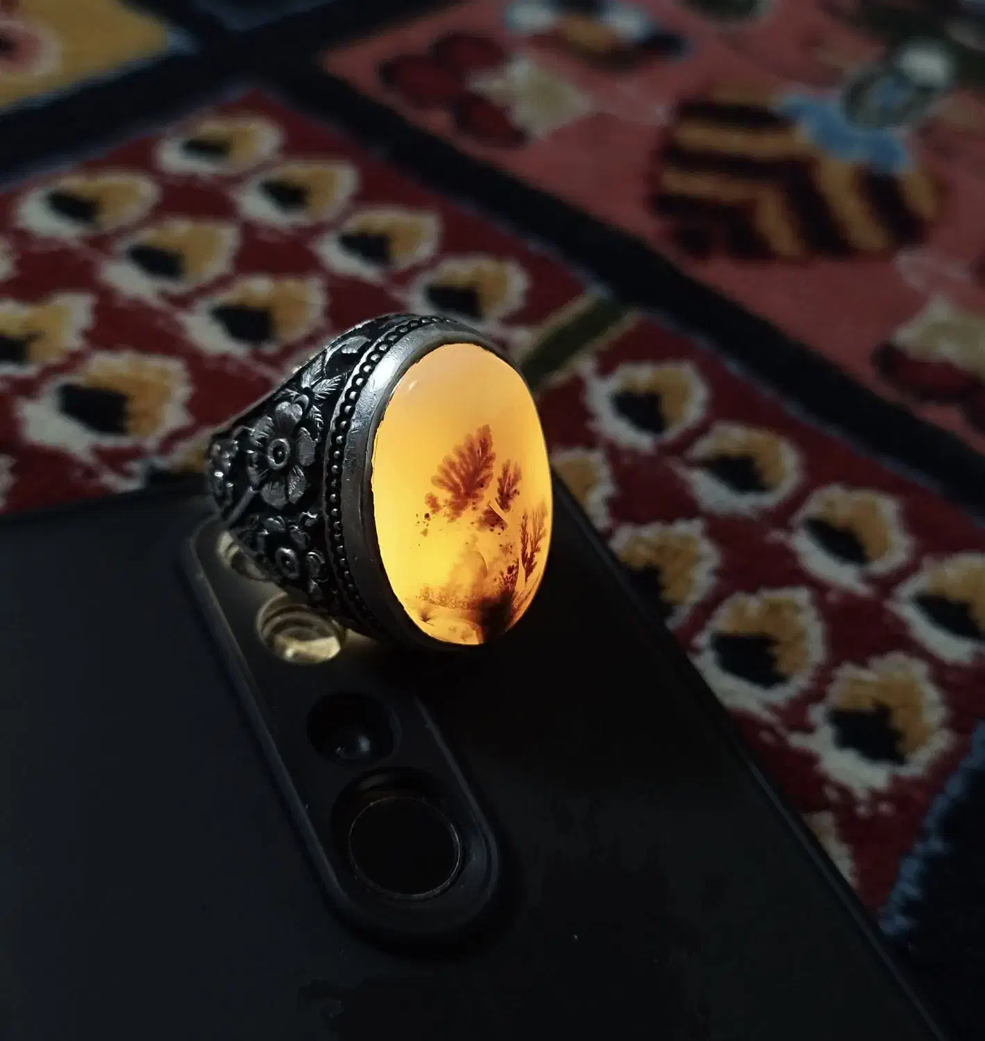 انگشتر شجر قائن قواره دار|جواهرات|نجف‌آباد, یزدانشهر|دیوار