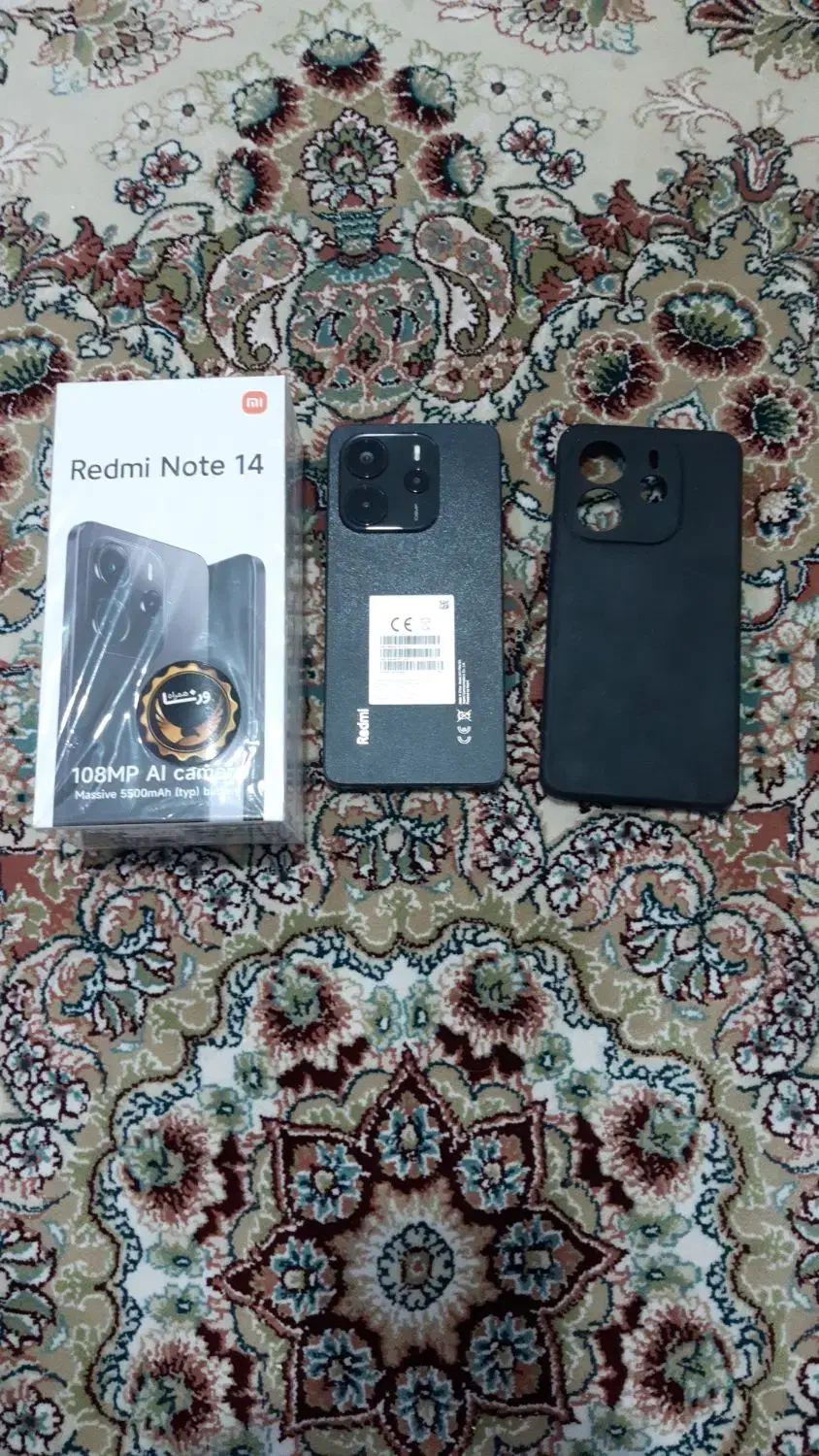 گوشی نوت ۱۴ note 14 یه هفته س گرفتم . ۲۵۶ گیگ|موبایل|نسیمشهر, |دیوار