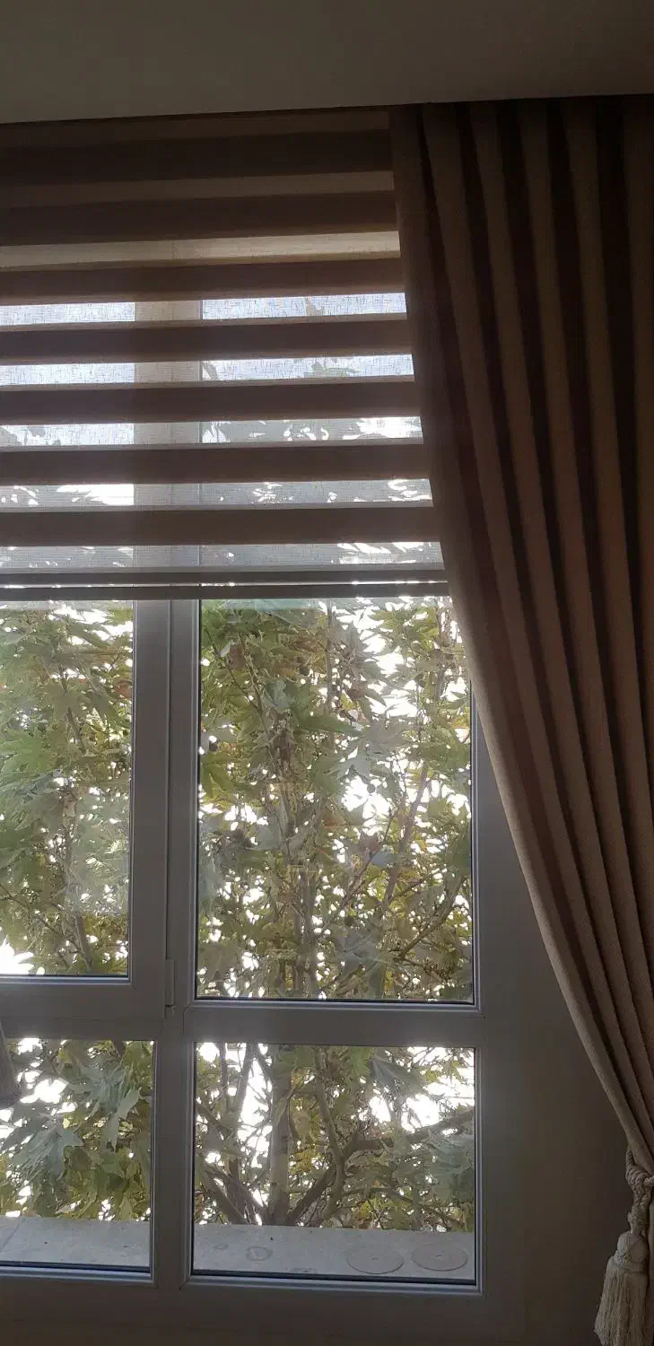 ۲ عدد پرده زبرا ترک|پرده، رانر، رومیزی|تهران, قیطریه|دیوار