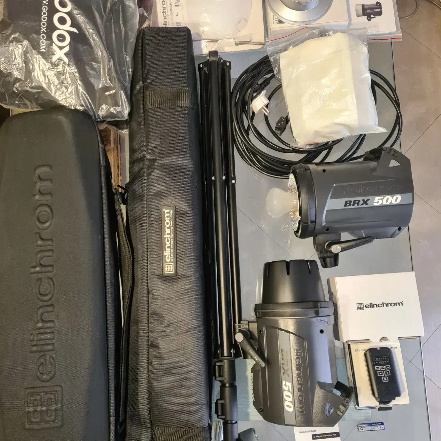 فلاش عکاسی استودیویی ۵۰۰ژول کیت فلاش|دوربین عکاسی و فیلم‌برداری|تهران, جردن|دیوار