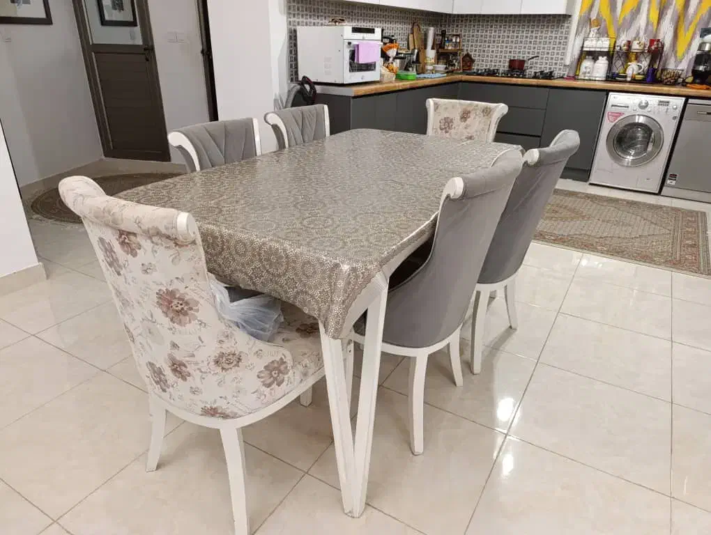 میز ناهارخوری 6 نفره|میز و صندلی غذاخوری|نوشهر, |دیوار