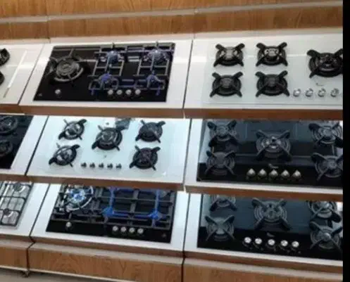 اجاق گاز شیشه سکوریت، هود، سینک مدلfdaet965ا|اجاق گاز و لوازم برقی پخت‌وپز|رشت, رشتیان|دیوار