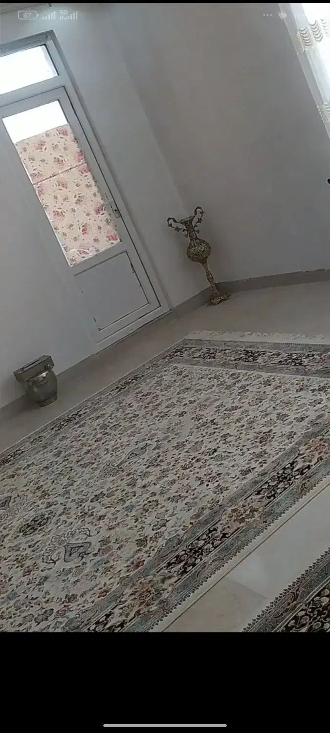 فرش کار کرده در حد نو 1200شانه 3600تراکم|فرش|نورآباد, |دیوار