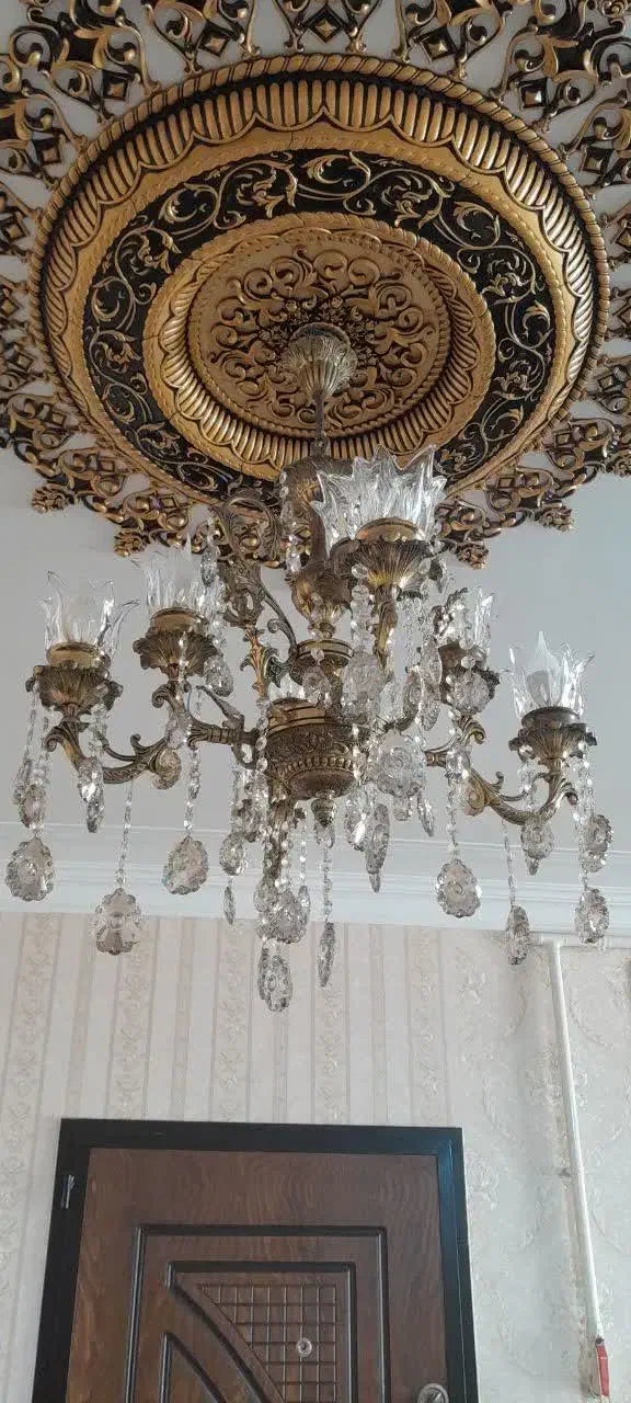 لوستر برنز|لوستر و چراغ آویز|اراک, |دیوار