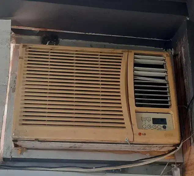 کولر پنجره ای  ال جی|کولر گازی و فن‌کوئل|رشت, نخودچر|دیوار