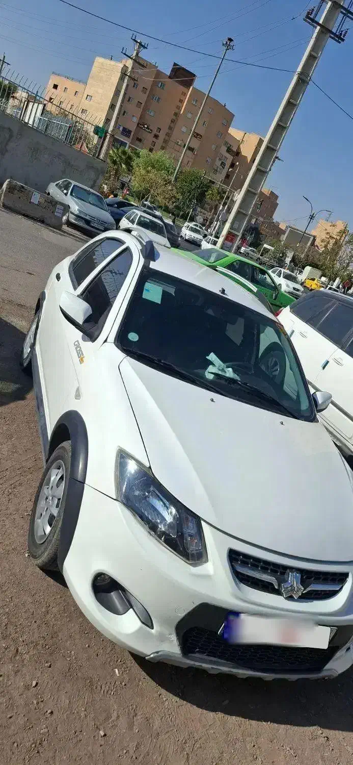 کوییک 1401سفید s|خودرو سواری و وانت|پرند, فاز ۲|دیوار