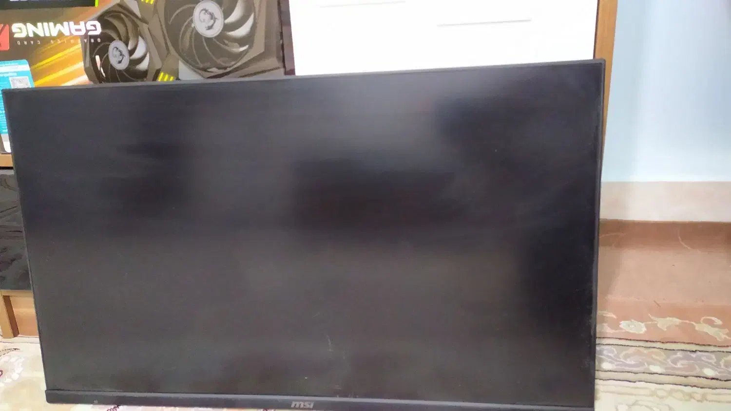 مانیتور MSI mag273 پنل شکسته|قطعات و لوازم جانبی رایانه|زنجان, |دیوار
