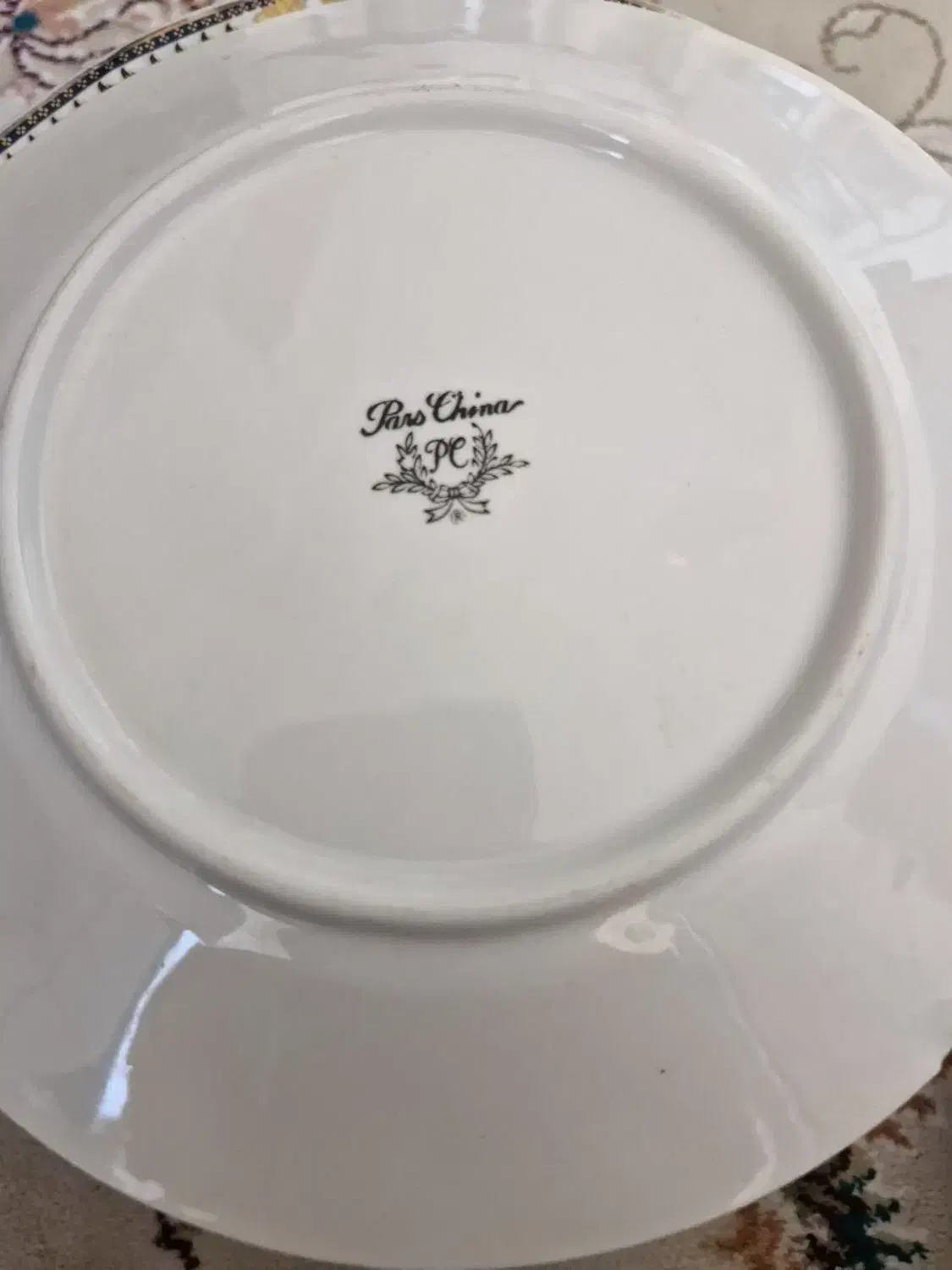 بشقاب چینی پلو خوری،  خورشتخوری، پیش دستی|ظروف سرو و پذیرایی|اندیشه, اندیشه فاز ۱|دیوار