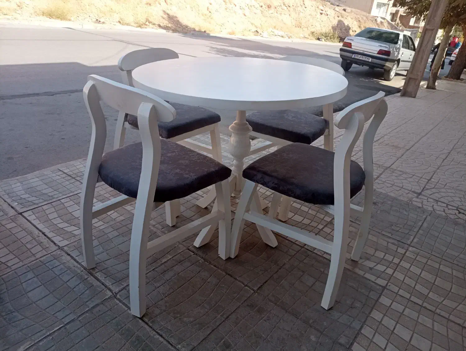 نهار خوری 4نفره|میز و صندلی غذاخوری|مهاباد (آذربایجان غربی), |دیوار