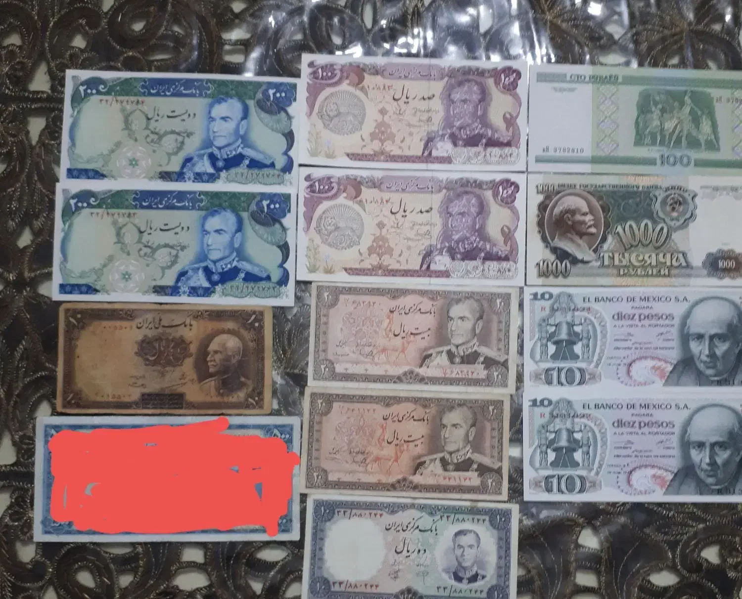 اسکناس وسکه قدیمی|کلکسیون سکه، تمبر، اسکناس|کرج, شهرک بنفشه|دیوار