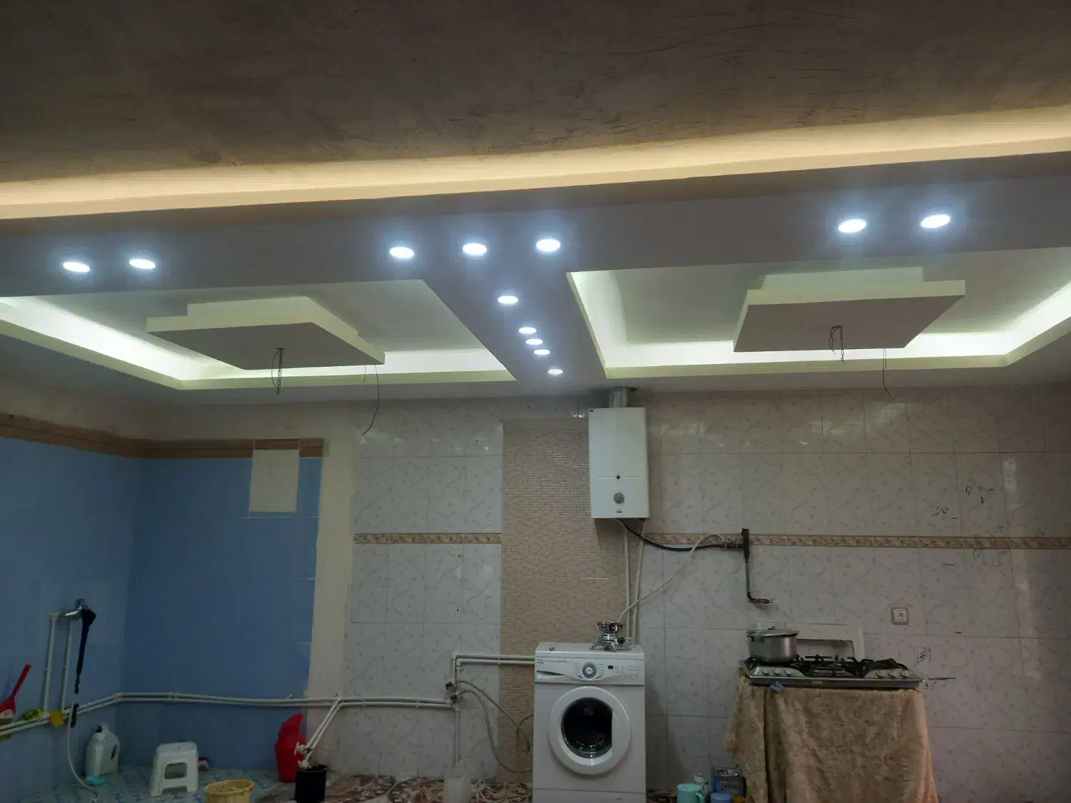 کنافکاری.نقاشی وکاغذدیواری قدیری|خدمات پیشه و مهارت|اصلاندوز, |دیوار